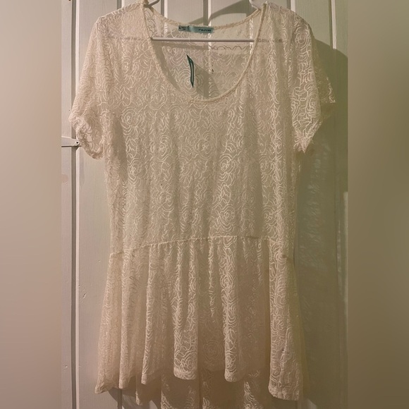 MAURICES lace sheer top X-large NWT - Picture 1 of 6